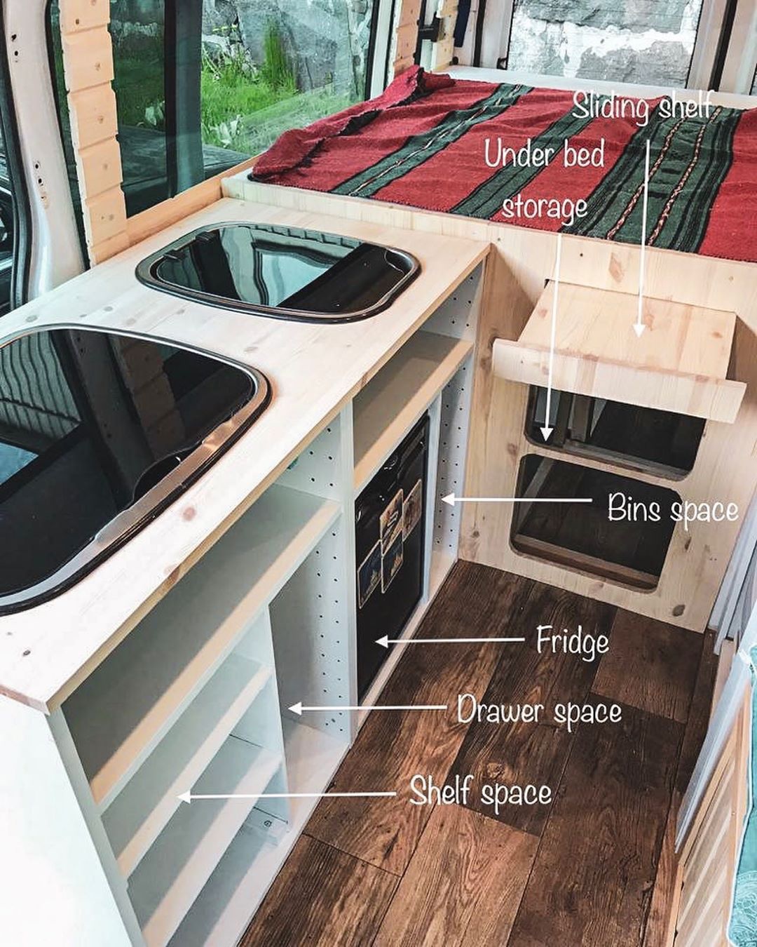 Camper Van Floor Plans - Designing the Layout » Vanfocused