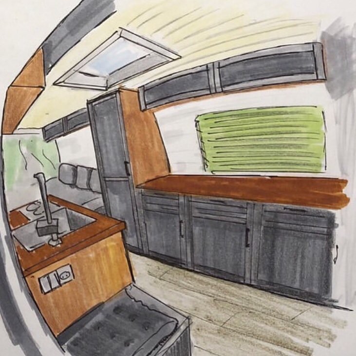 camper van layout