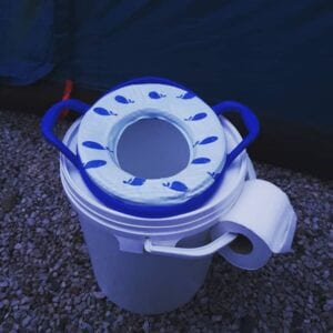 DIY portable toilet by @my_hikes_log
